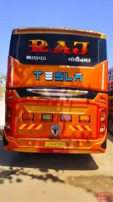 Raj travels Bus-Side Image