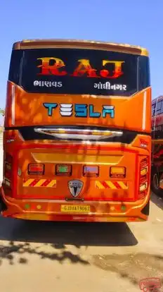 Raj travels Bus-Side Image
