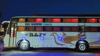 Raj travels Bus-Side Image