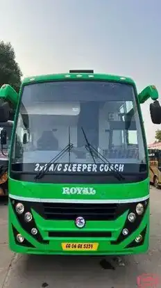 New Royal Travels (Raipur) Bus-Front Image