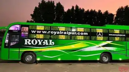 New Royal Travels (Raipur) Bus-Side Image