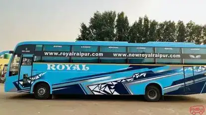 New Royal Travels (Raipur) Bus-Side Image