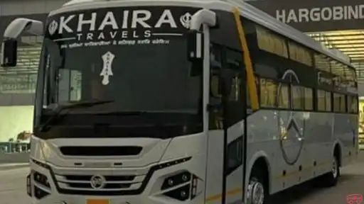 New Khaira Transport Bus-Front Image