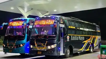 Anita Maya Travels Bus-Front Image