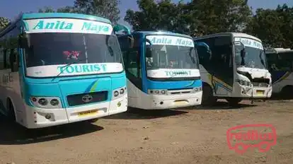 Anita Maya Travels Bus-Front Image