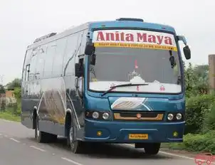 Anita Maya Travels Bus-Front Image