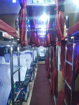 Jathin travels Bus-Seats layout Image