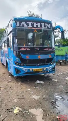 Jathin travels Bus-Front Image