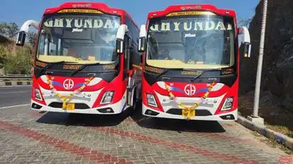 G Hyundai Travels Bus-Front Image