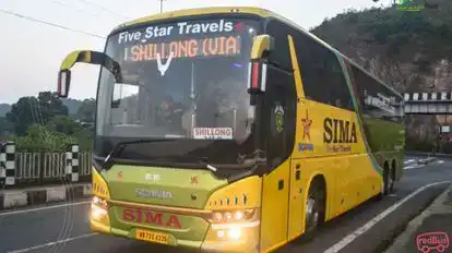 Sima Five Star Travels Bus-Front Image
