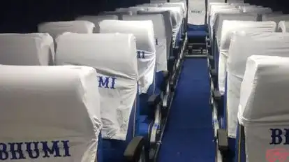 Bhumi travels Bus-Seats layout Image
