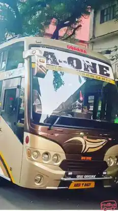 A One Travel Agency Bus-Front Image