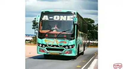 A One Travel Agency Bus-Front Image