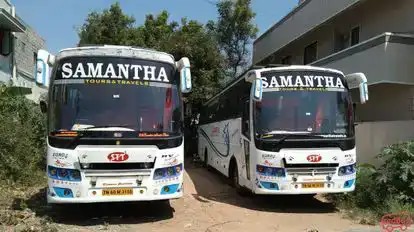 Samantha Travels Bus-Front Image