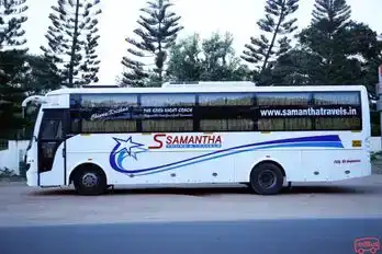 Samantha Travels Bus-Side Image