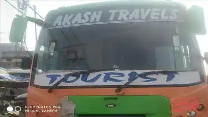Akash Travels Bus-Front Image