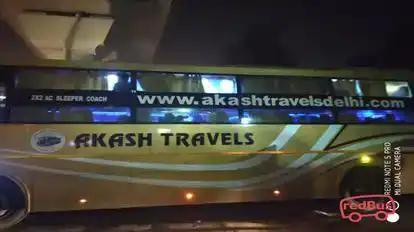 Akash Travels Bus-Front Image
