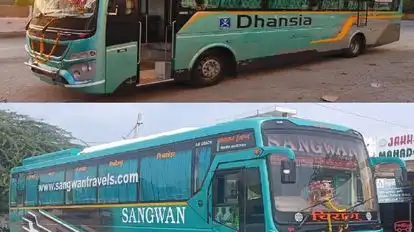 Sagwan Travels Bus-Front Image