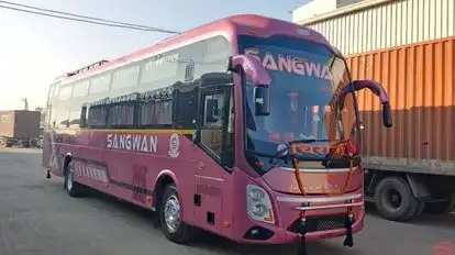 Sagwan Travels Bus-Side Image
