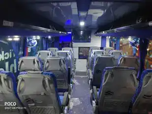 Cashless Tours and Travels Bus-Seats Image