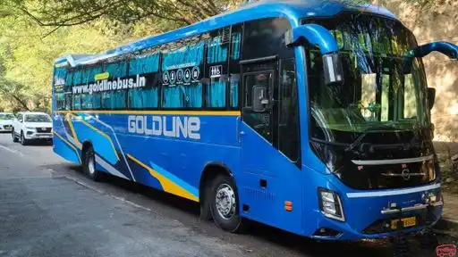 Goldline Super Deluxe Bus-Front Image