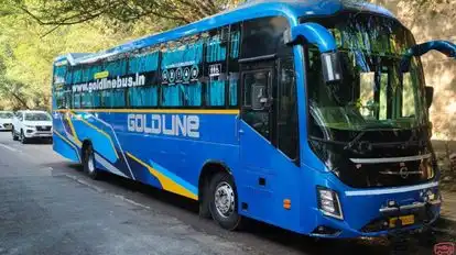 Goldline Super Deluxe Bus-Front Image