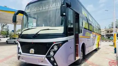 Mahalaxmi Travels Bus-Front Image