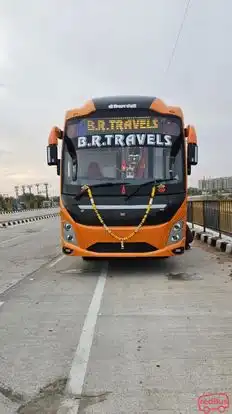 B R Travels Bus-Front Image