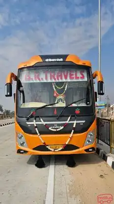 B R Travels Bus-Front Image