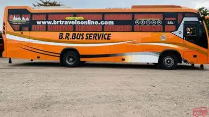 B R Travels Bus-Side Image
