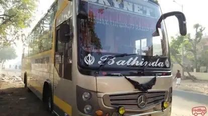 Skynet Travels Bus-Front Image