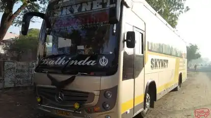 Skynet Travels Bus-Front Image