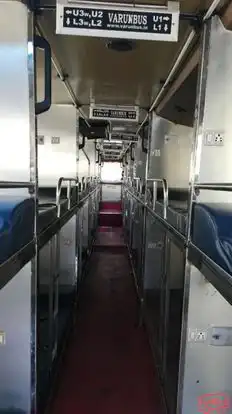 Varun Travels Bus-Seats layout Image