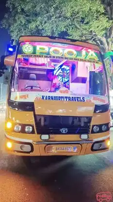 Karnavati Travels Bus-Front Image
