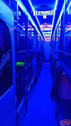 Karnavati Travels Bus-Seats layout Image