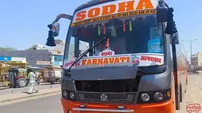 Karnavati Travels Bus-Front Image