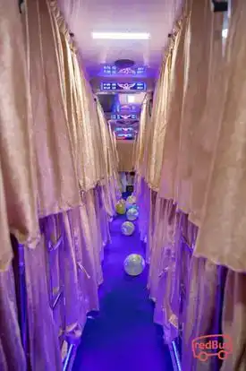 V2K Travels Bus-Front Image