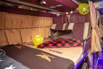 V2K Travels Bus-Front Image