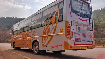 Ganesh tours and holidays Bus-Side Image