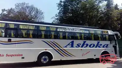 Ashoka Travel and Logistics Bus-Side Image