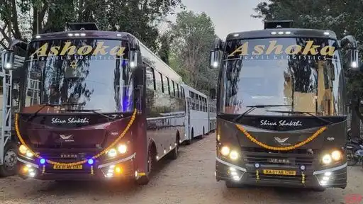 Ashoka Travel and Logistics Bus-Front Image