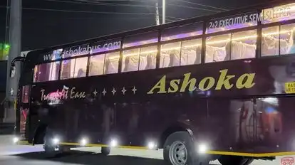 Ashoka Travel and Logistics Bus-Side Image