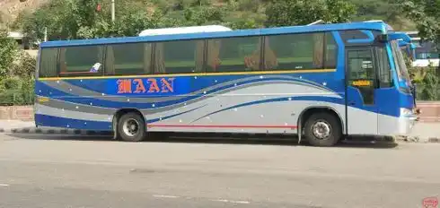 Maan Travels Bus-Side Image