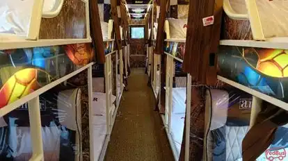 Amar Travels (Agra) Bus-Seats layout Image