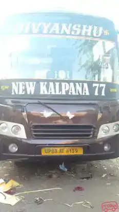 New Kalpana Travels.77 Bus-Front Image