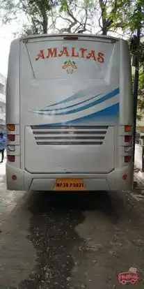 Amaltas Travels Bus-Front Image