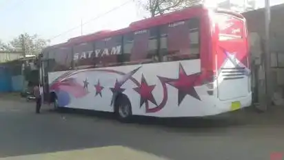 Satyam Travels Bus-Front Image