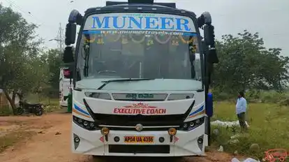 Muneer Travels Bus-Front Image