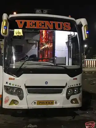 Veenus Travels Bus-Front Image