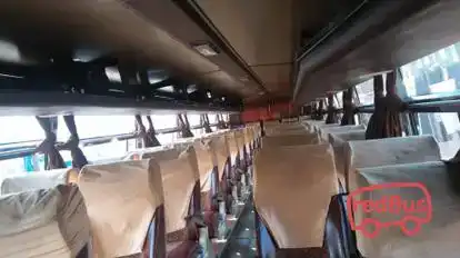 Sanadi Tourism Bus-Seats layout Image